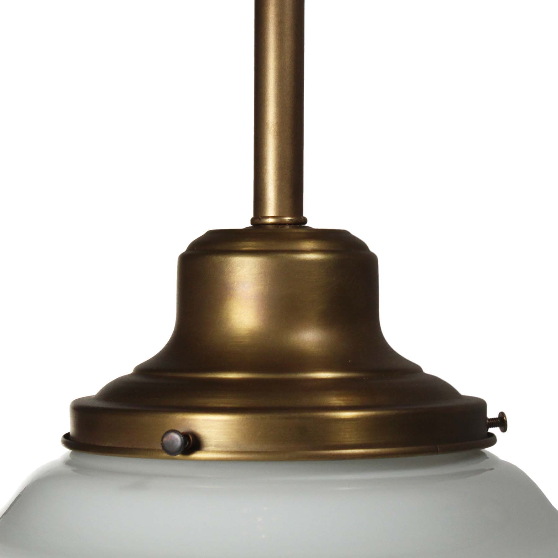 SOLD Antique "EXIT" Pendant Light-69323