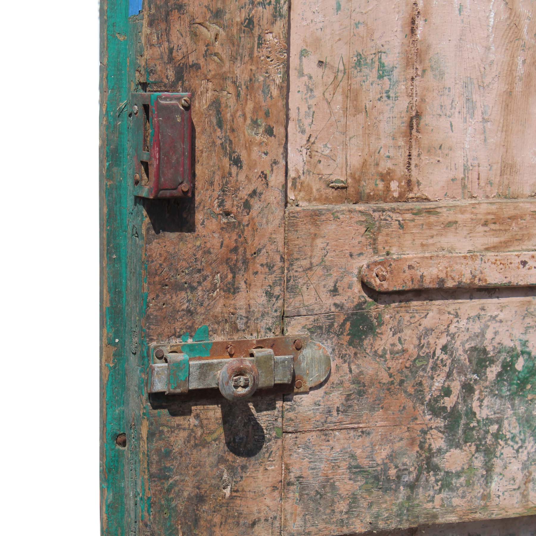 SOLD Antique 24" French Colonial Door with Carved Panels-69343