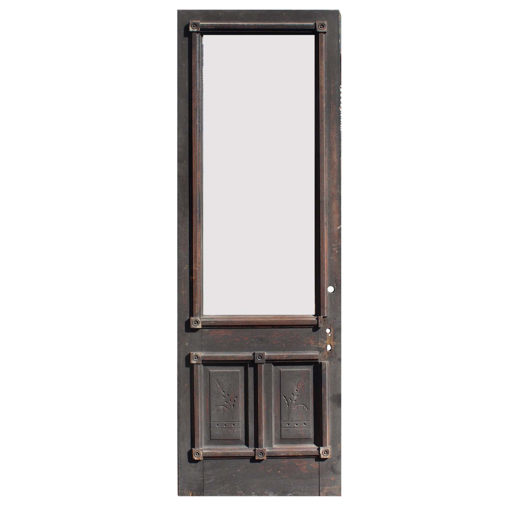 SOLD Salvaged 31” Eastlake Door, Late 19th Century-0