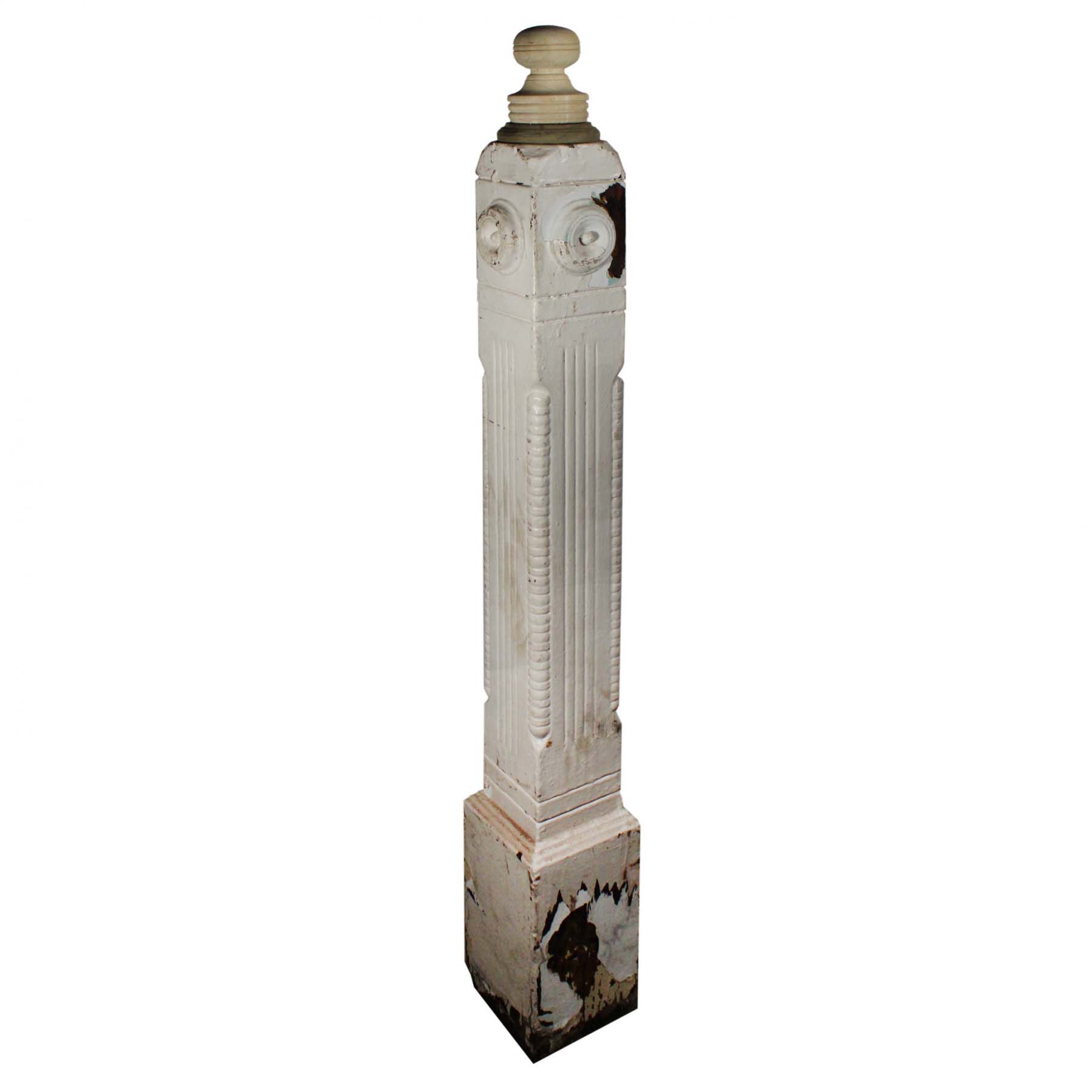 Reclaimed Antique Newel Post, c.1890-0