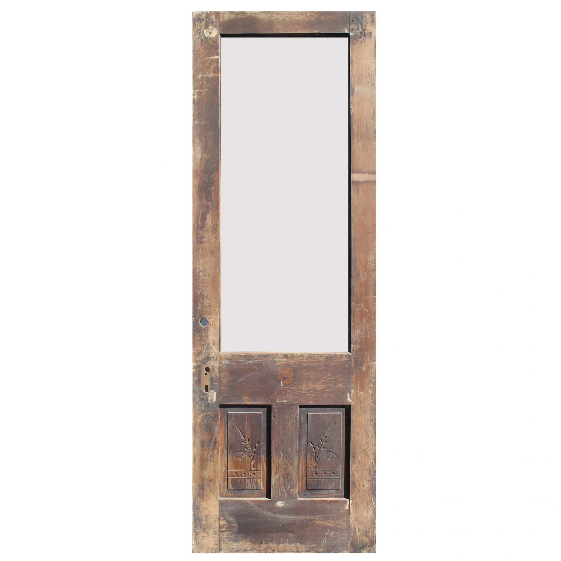 SOLD Salvaged 31” Eastlake Door, Late 19th Century-69507