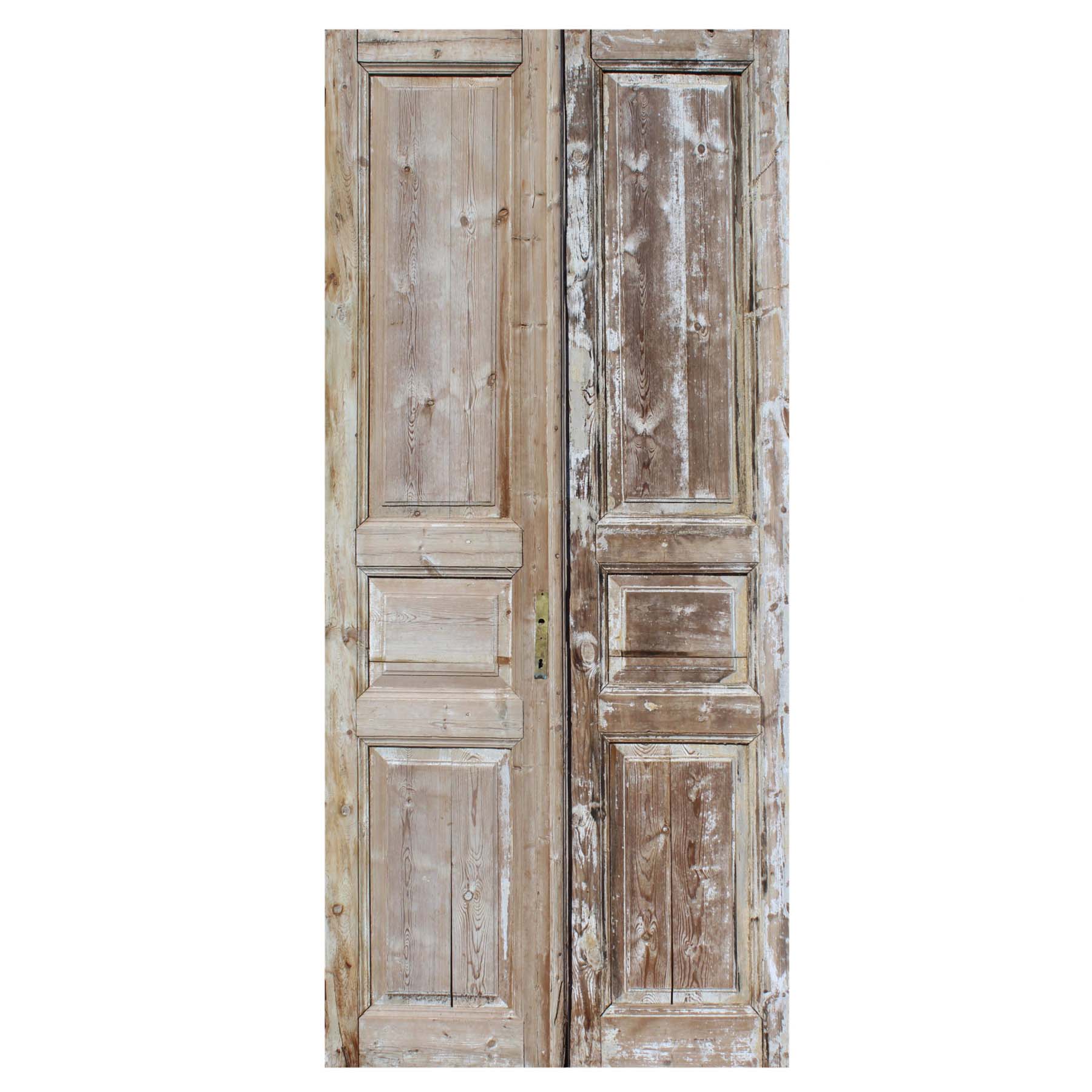 SOLD Salvaged Pair of Antique 42” Doors-69795