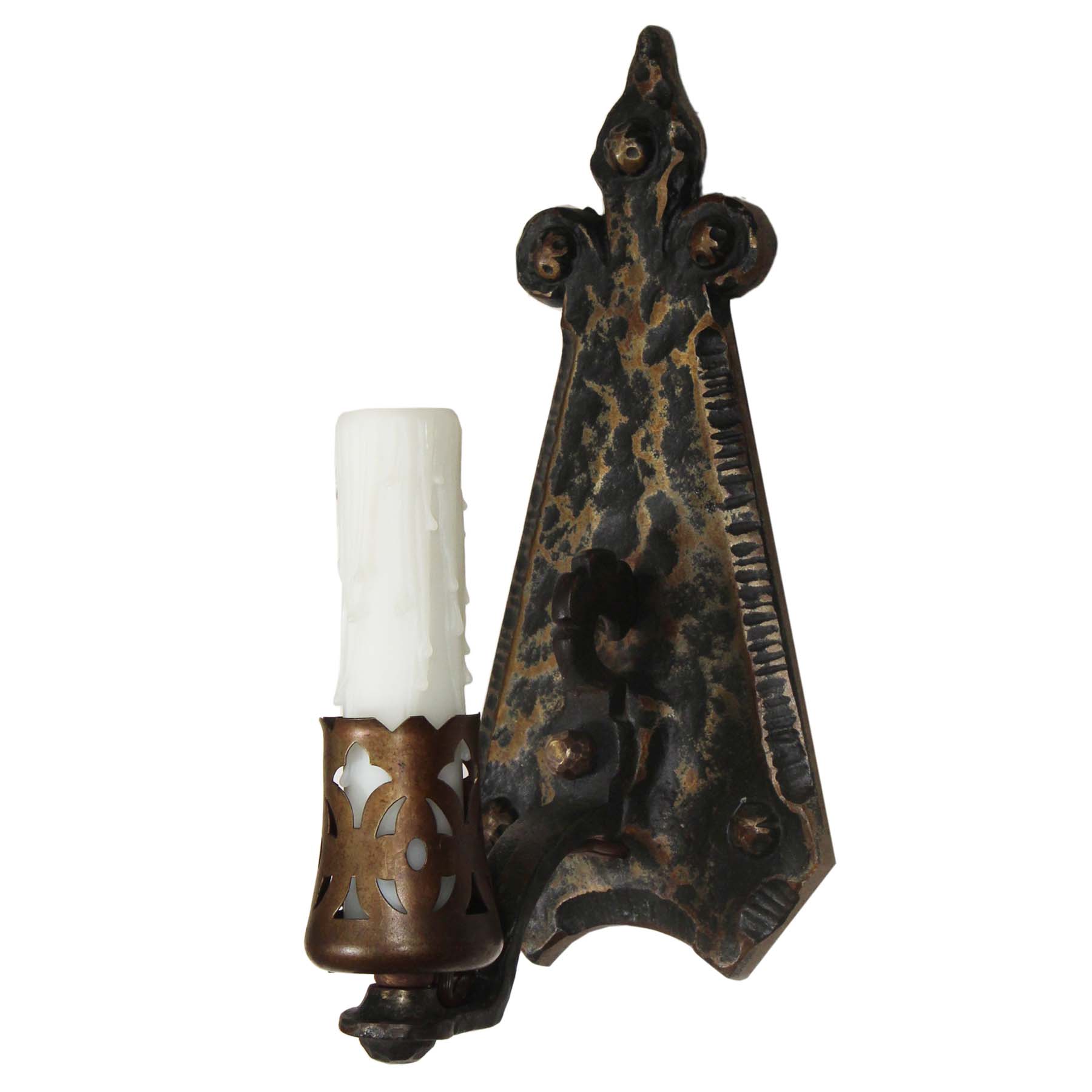 SOLD Set of Antique Tudor Sconces, Lightolier -69417