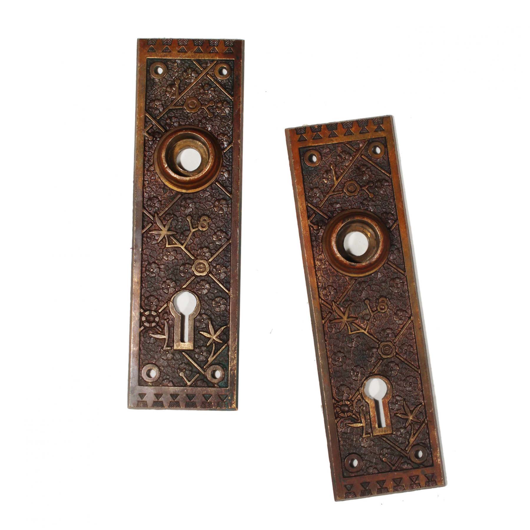 SOLD Antique Eastlake Door Hardware Set “Ekado” by Sargent-69723
