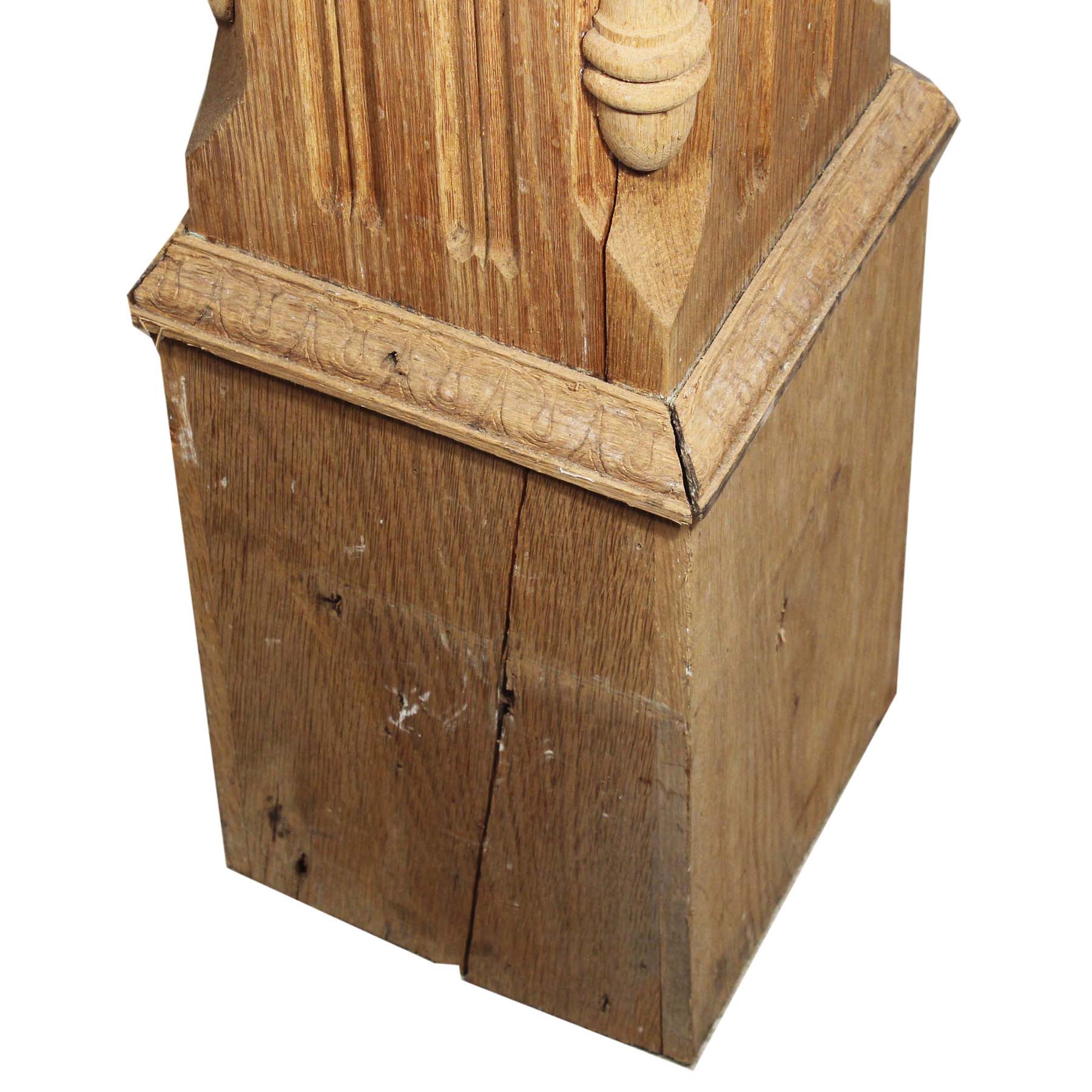 SOLD Antique Boxed Newel Post, 19th Century-69764