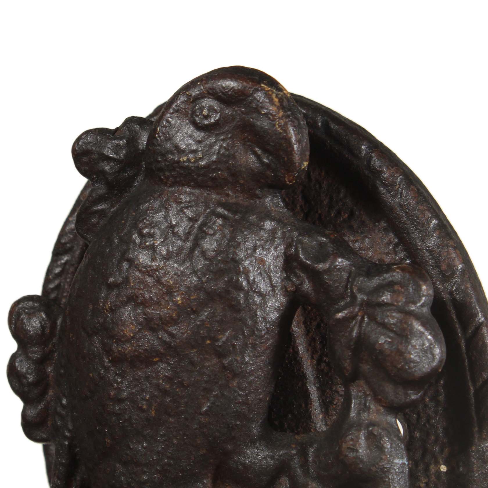 Antique Cast Iron Parrot Door Knocker, Hubley Co. -69880