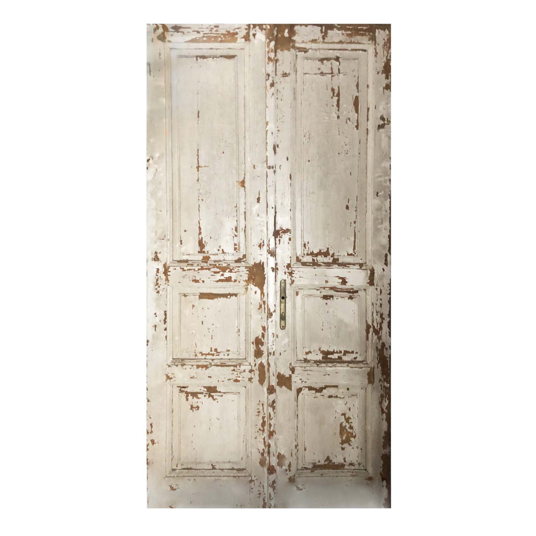 SOLD Reclaimed 49” Pair of Antique Doors-0