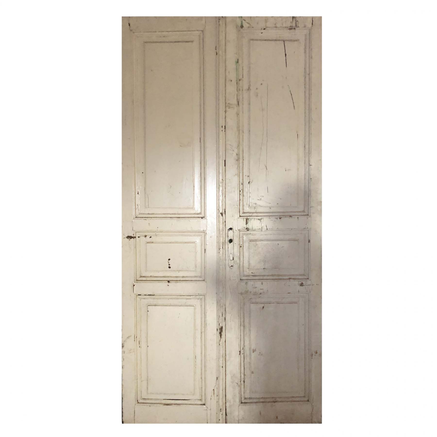 Pair of 50” Antique Doors-0