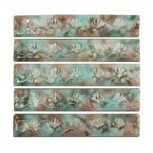 Antique Tiles with Guilloche Design, Providential Tile Works -0