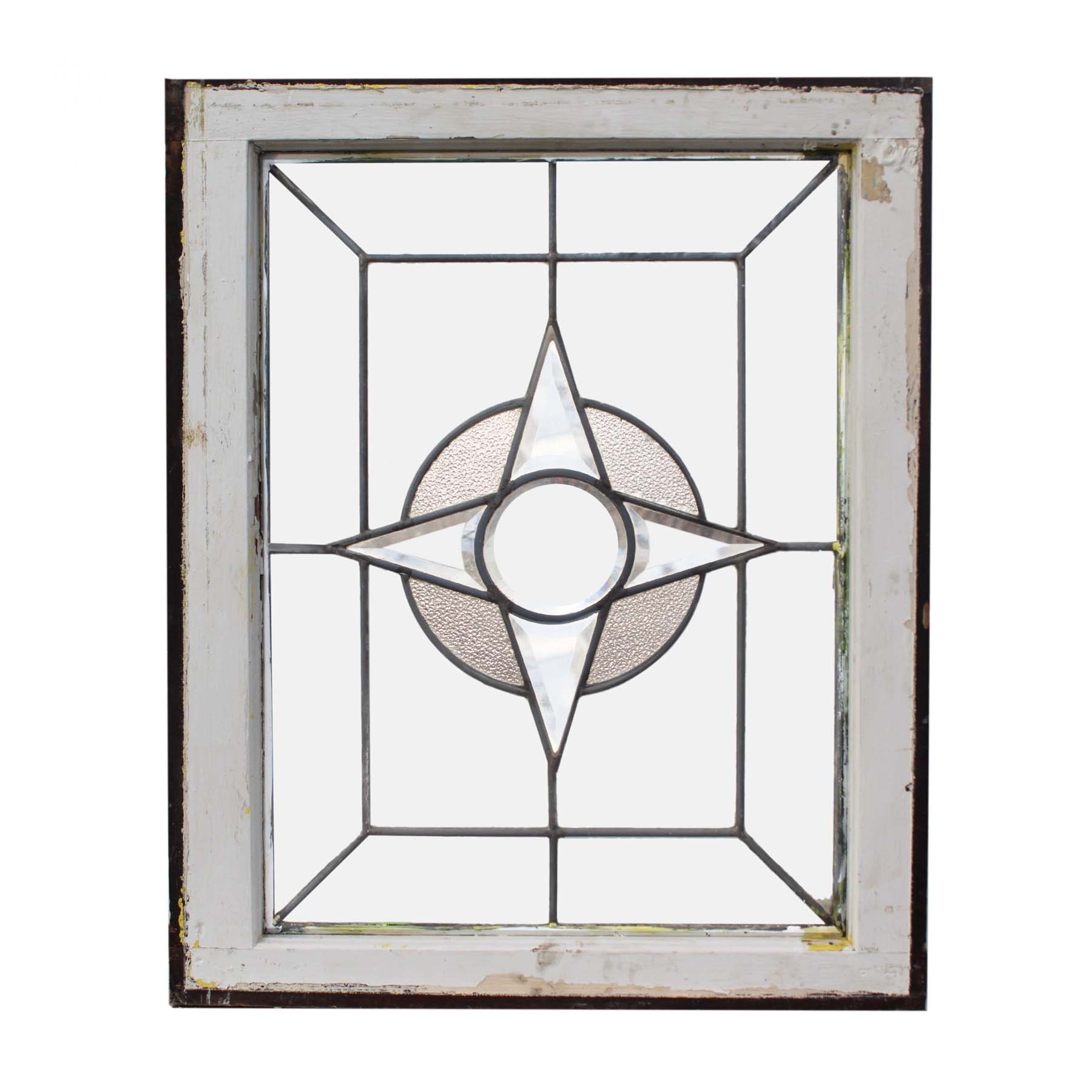 Reclaimed Antique American Leaded Glass Windows-0