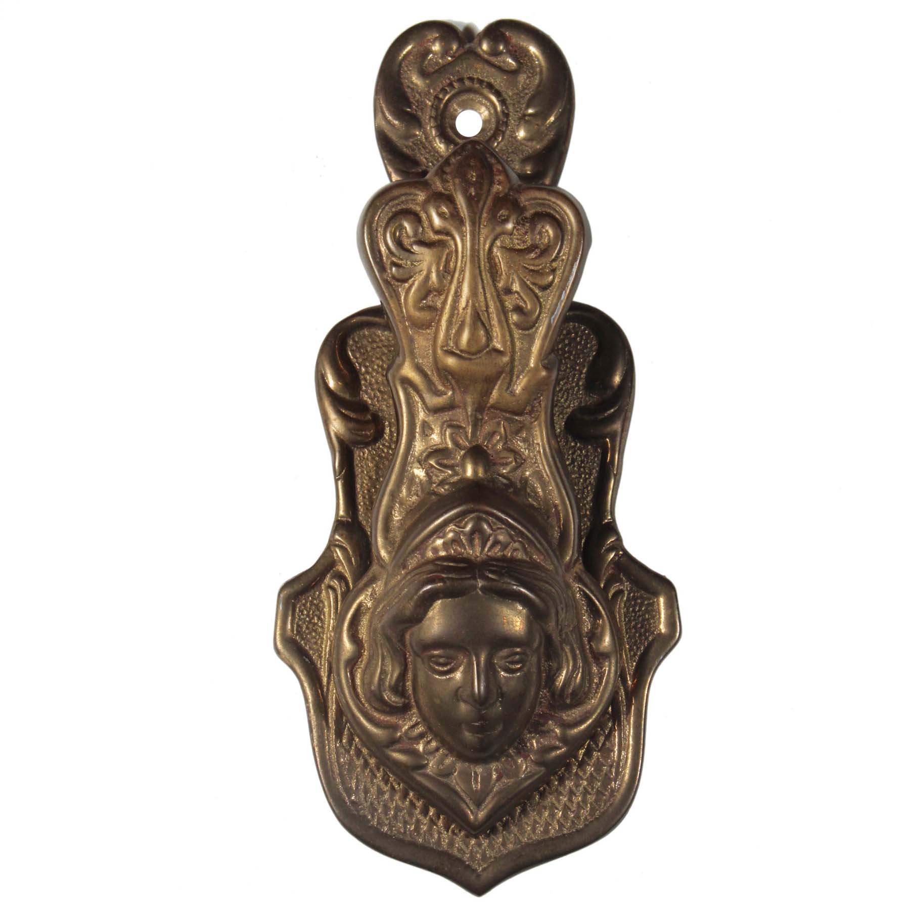 SOLD Vintage Figural Paper Clip, Brass-0