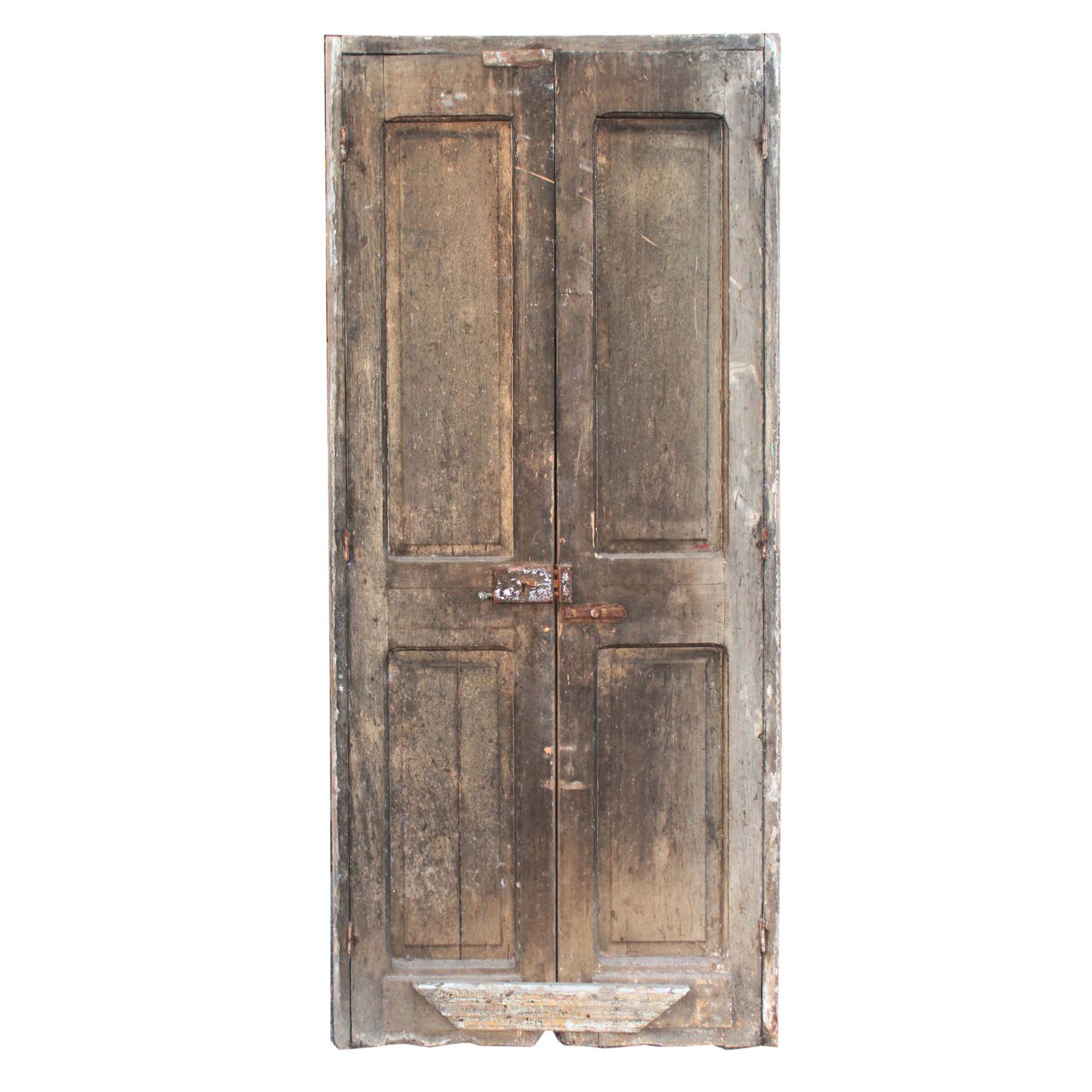 SOLD Pair of 38” Antique Carved French Doors-70089