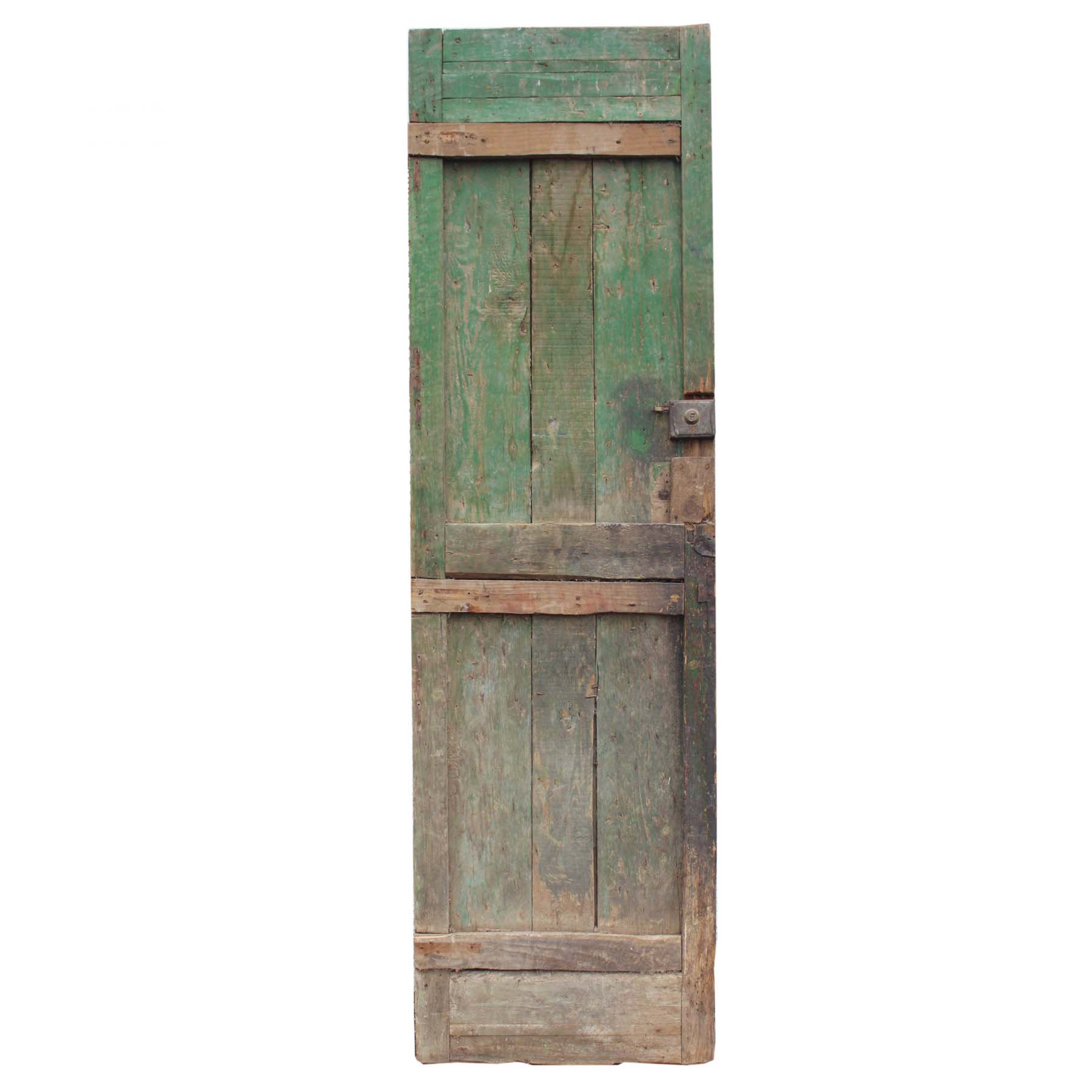 SOLD Reclaimed 28” Figural Door with Carved Lions-70206