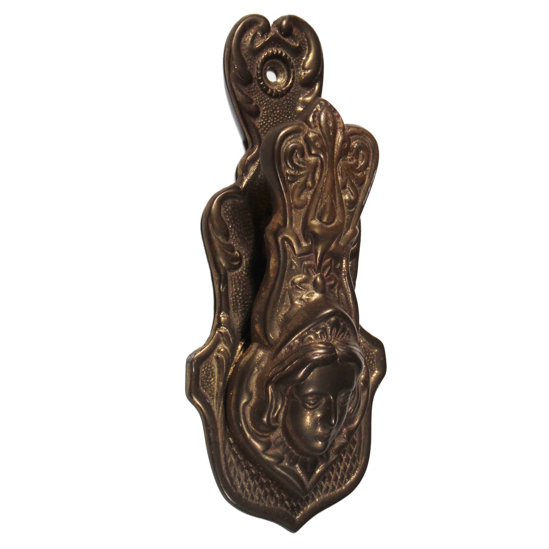 SOLD Vintage Figural Paper Clip, Brass-69968