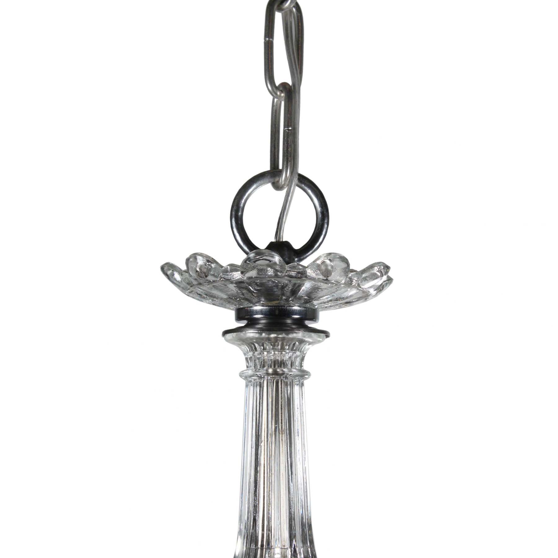 SOLD Antique Five Tier “Wedding Cake” Chandelier-70143