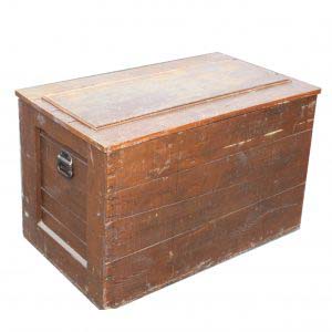 Reclaimed Antique Wood Trunk-0