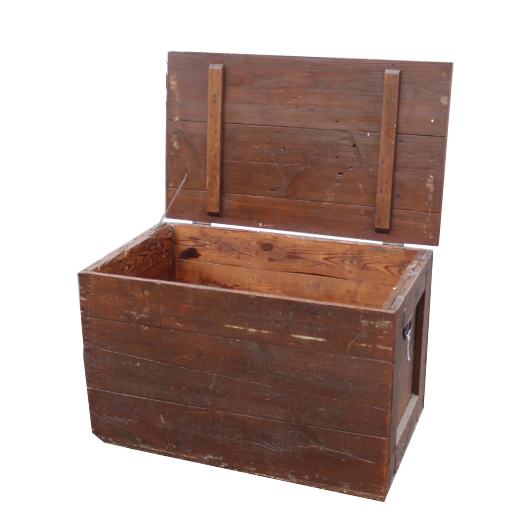 Reclaimed Antique Wood Trunk-70263