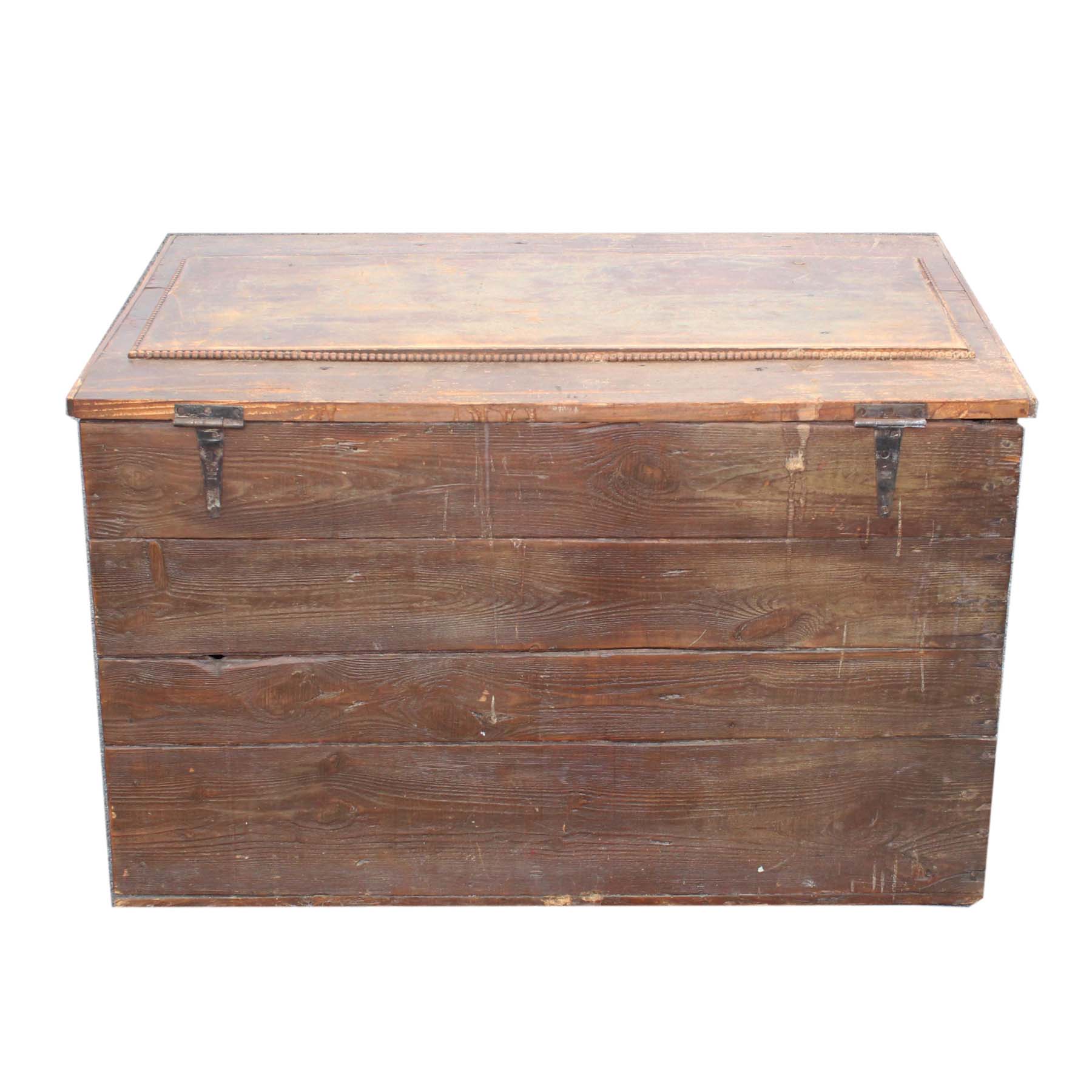 Reclaimed Antique Wood Trunk-70265