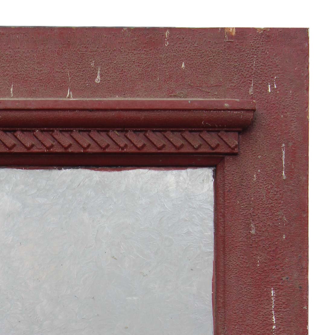 SOLD Salvaged 31" Eastlake Door with Glue Chip Glass-70253