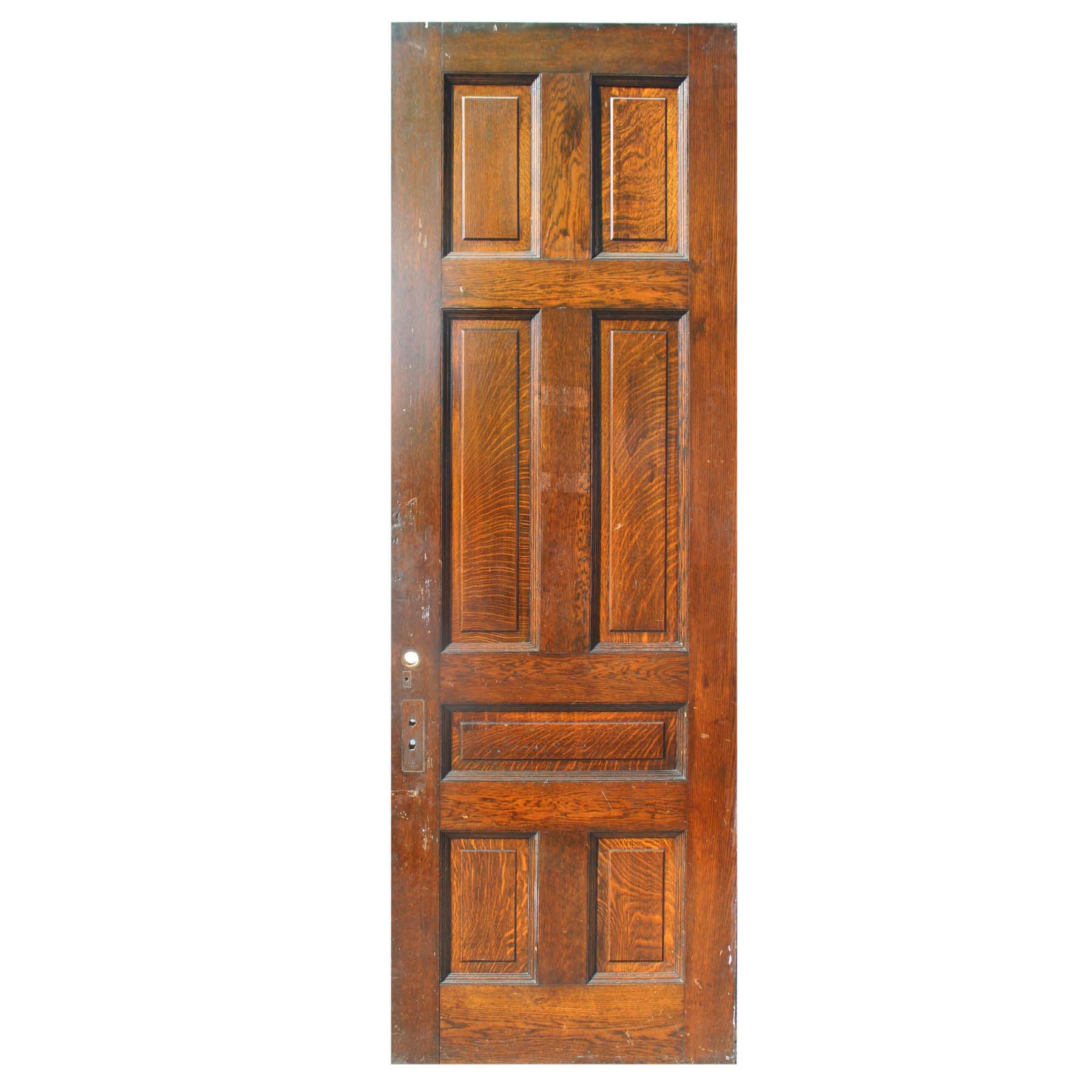 Antique 35” Oak Door, Manuel House c. 1910-70574