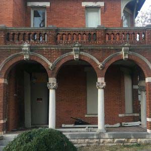 Antique Porch Entry Set, “Warren House” c. 1888-0