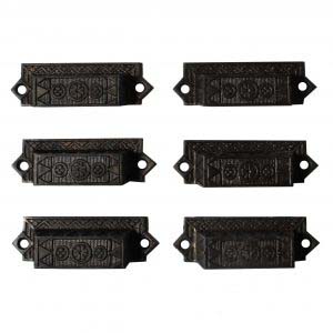 Reclaimed Eastlake Bin Pulls, 19th Century-0