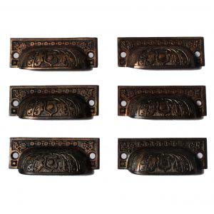 Reclaimed Eastlake Bin Pulls, Late 1800’s-0