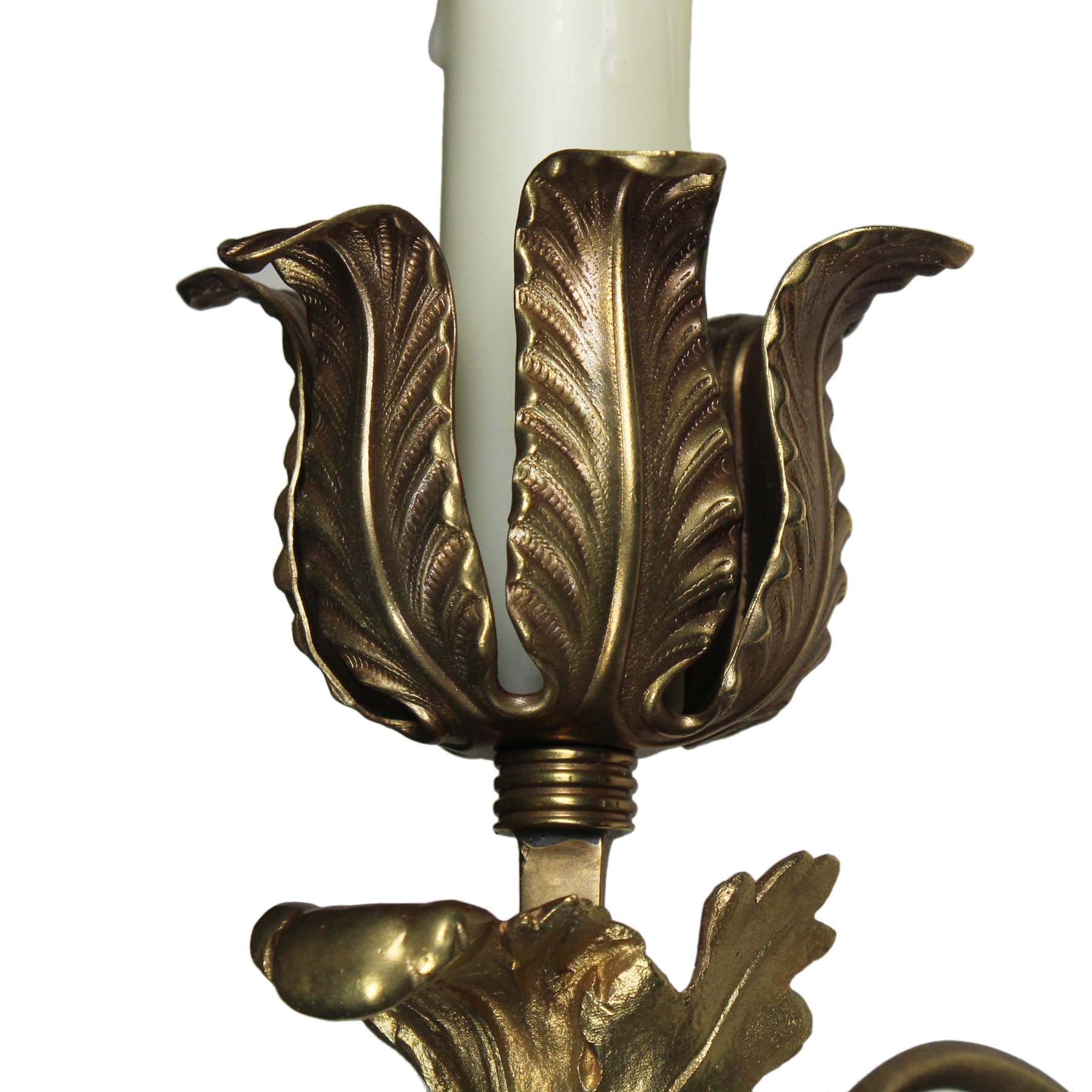 Antique Cast Brass Sconces, c. 1910-70767