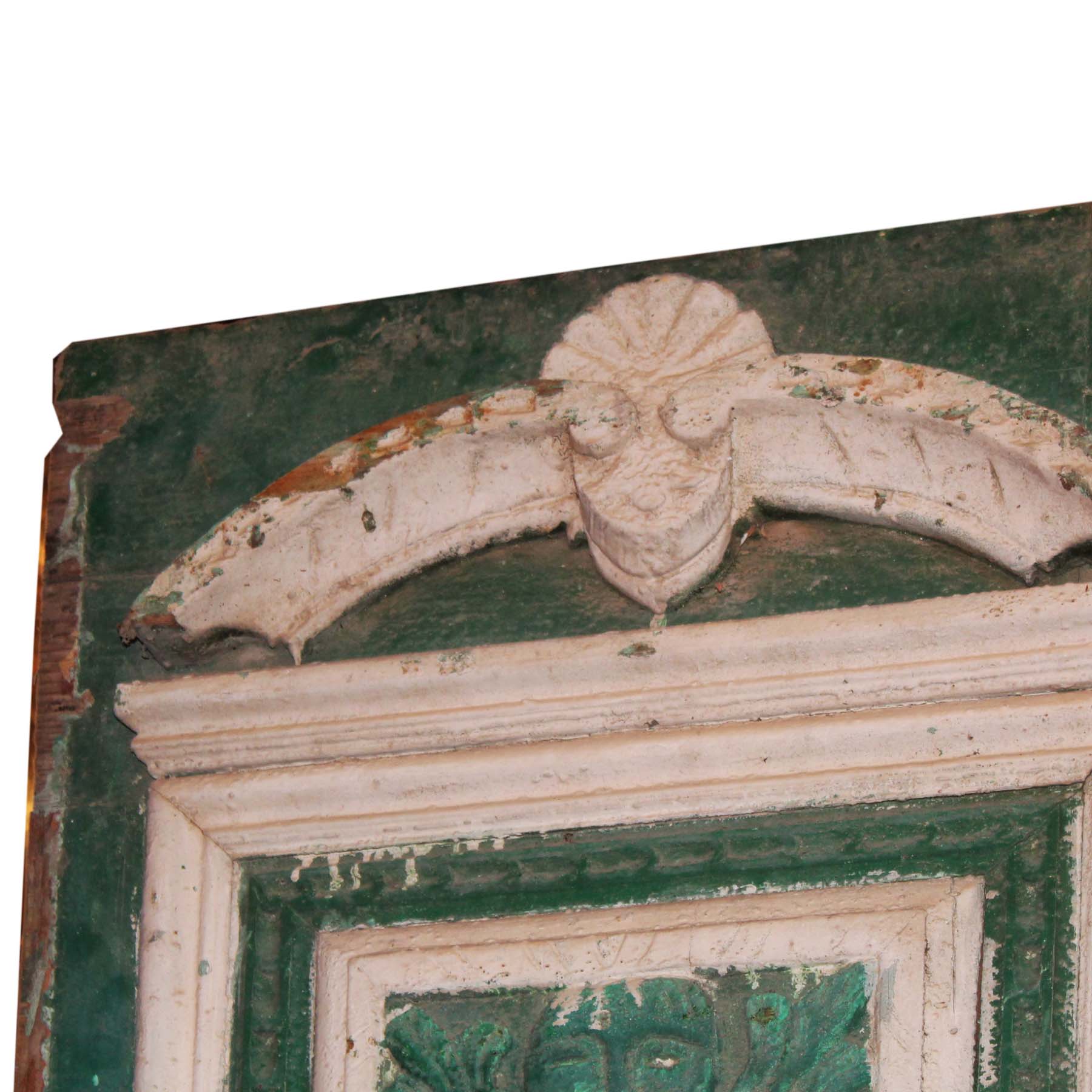 Salvaged 28” Door with Carved Details-70972