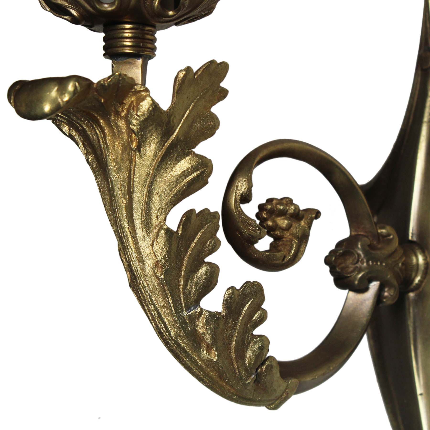 Antique Cast Brass Sconces, c. 1910-70766