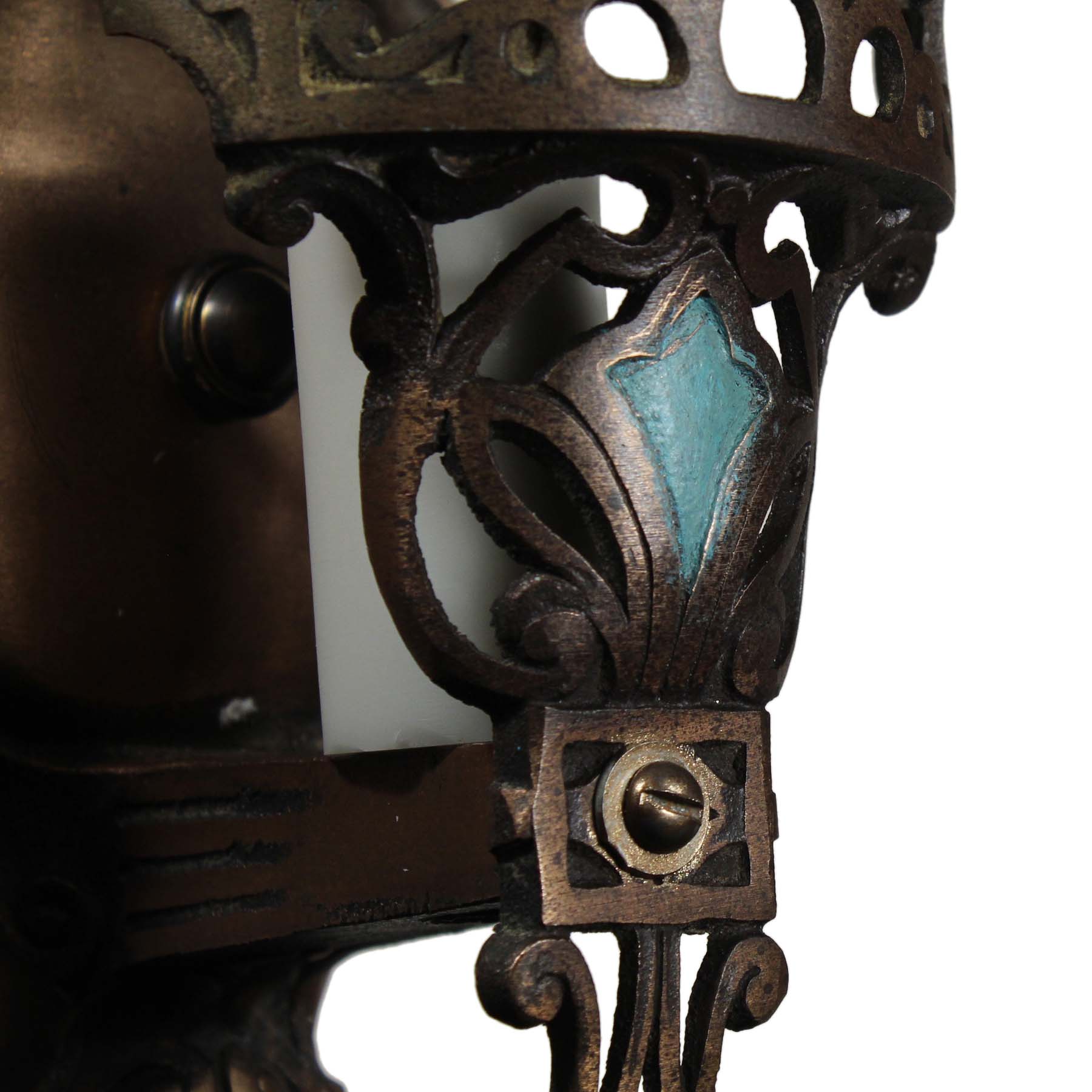 Antique Cast Bronze Sconce, c. 1920-70781