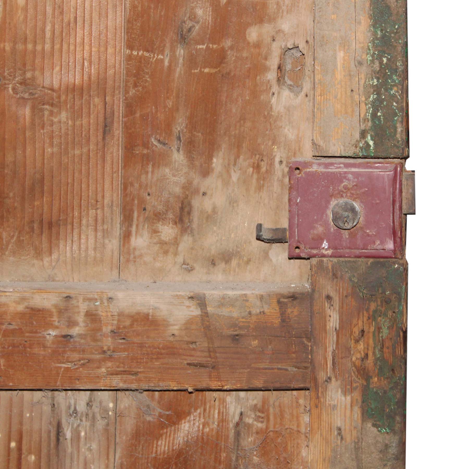 Reclaimed 28” Door with Carved Details-70982