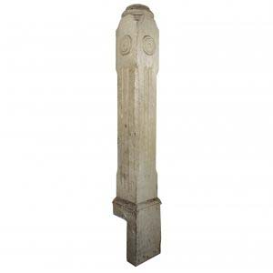 Reclaimed Antique Newel Post, Late 19th Century