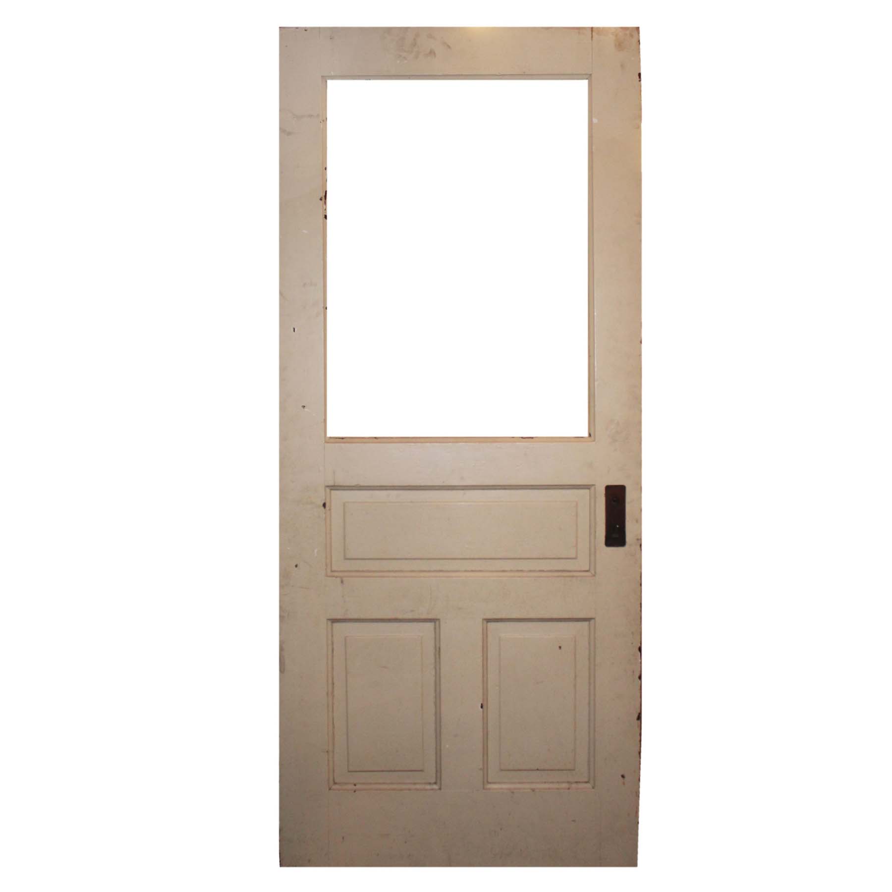 SOLD Reclaimed 35” Antique Farmhouse Door -0