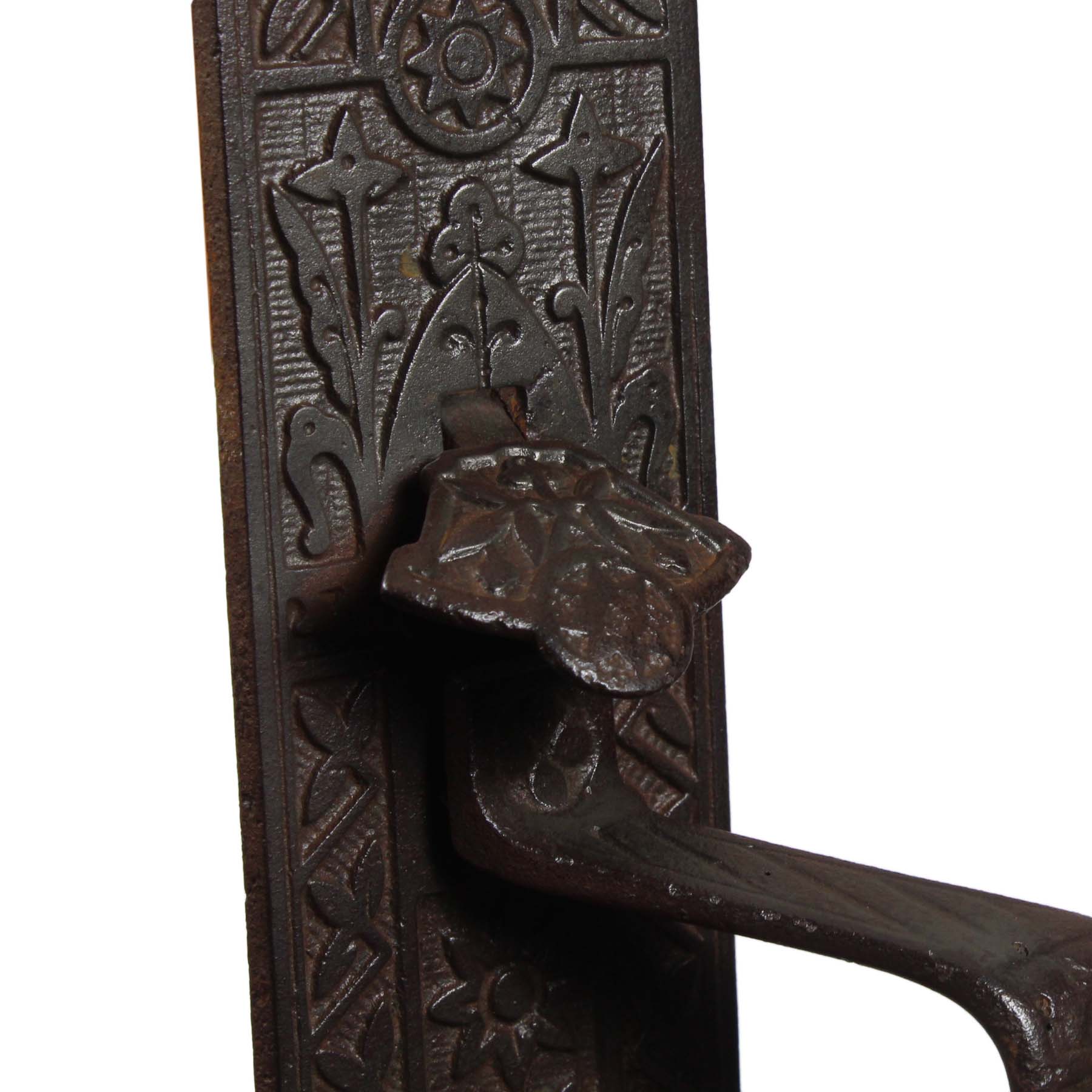 Antique Eastlake Cast Iron Door Pull / Handle, C. 1880’s-71133