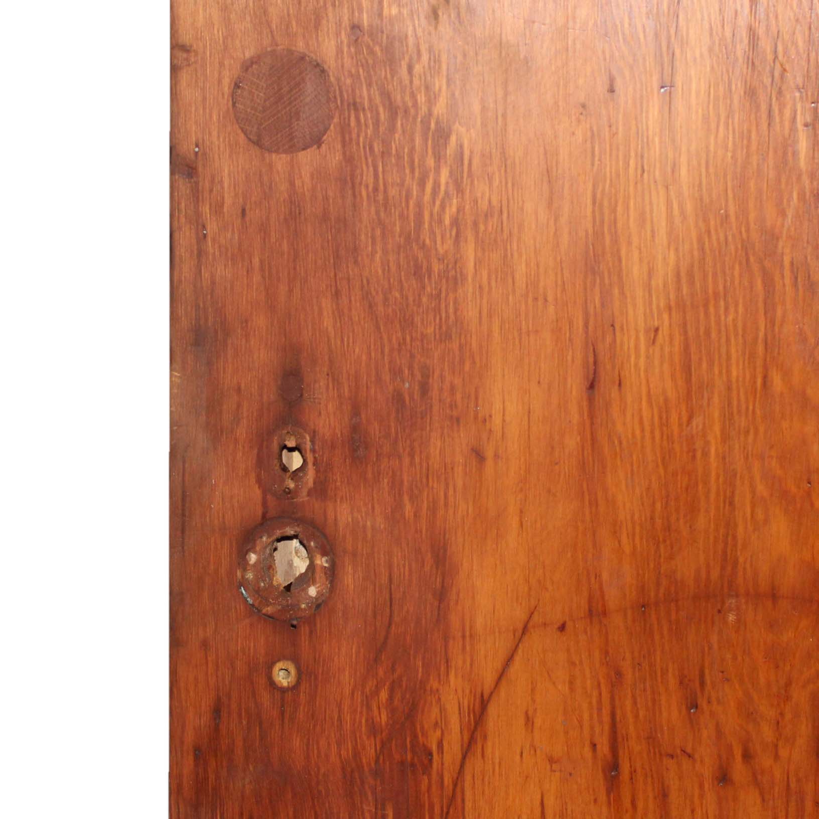 Antique 36” Arts & Crafts Door with Beveled Glass-71344