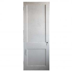Reclaimed 29” Two-Panel Solid Wood Door-0