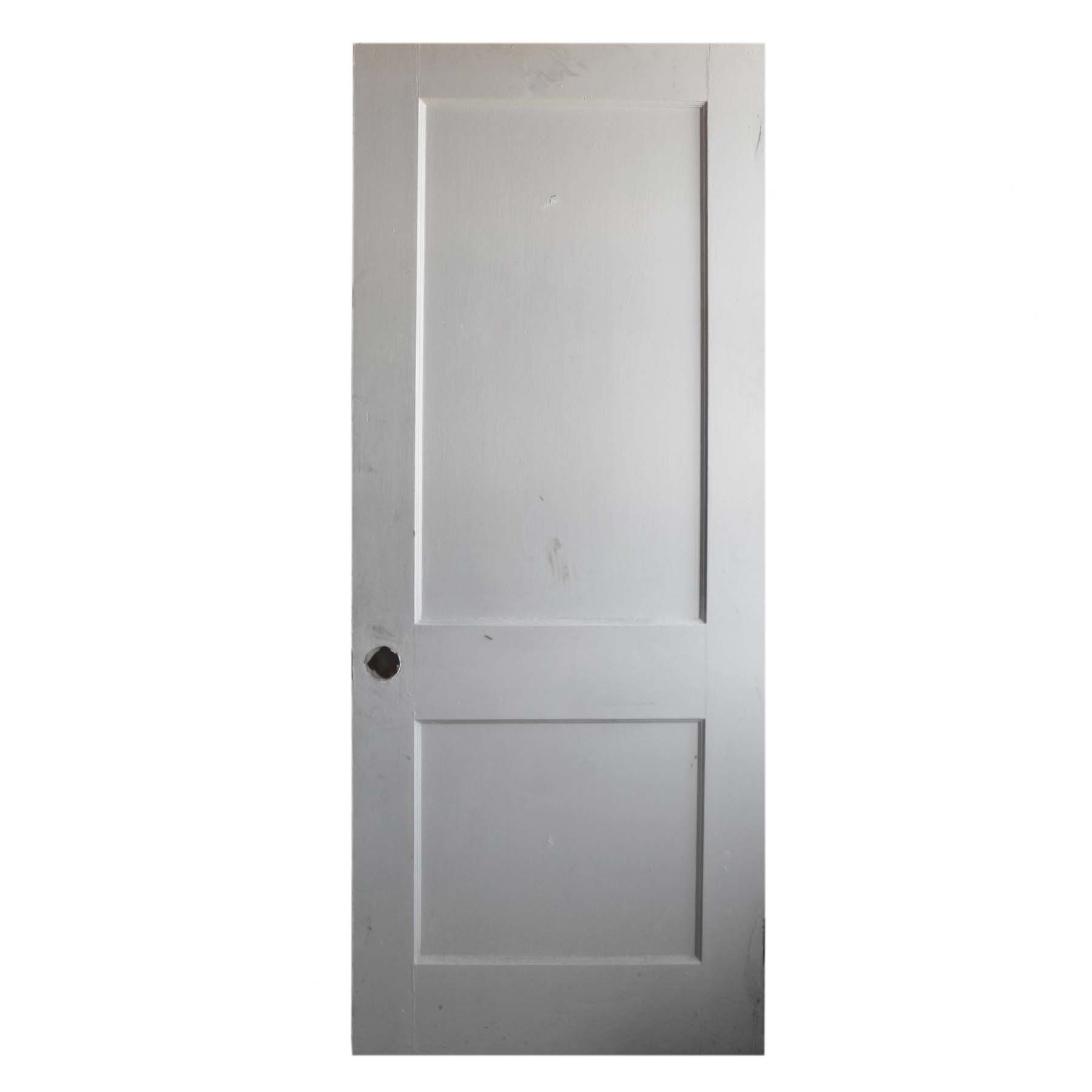 Reclaimed 32” Two-Panel Solid Wood Door-0
