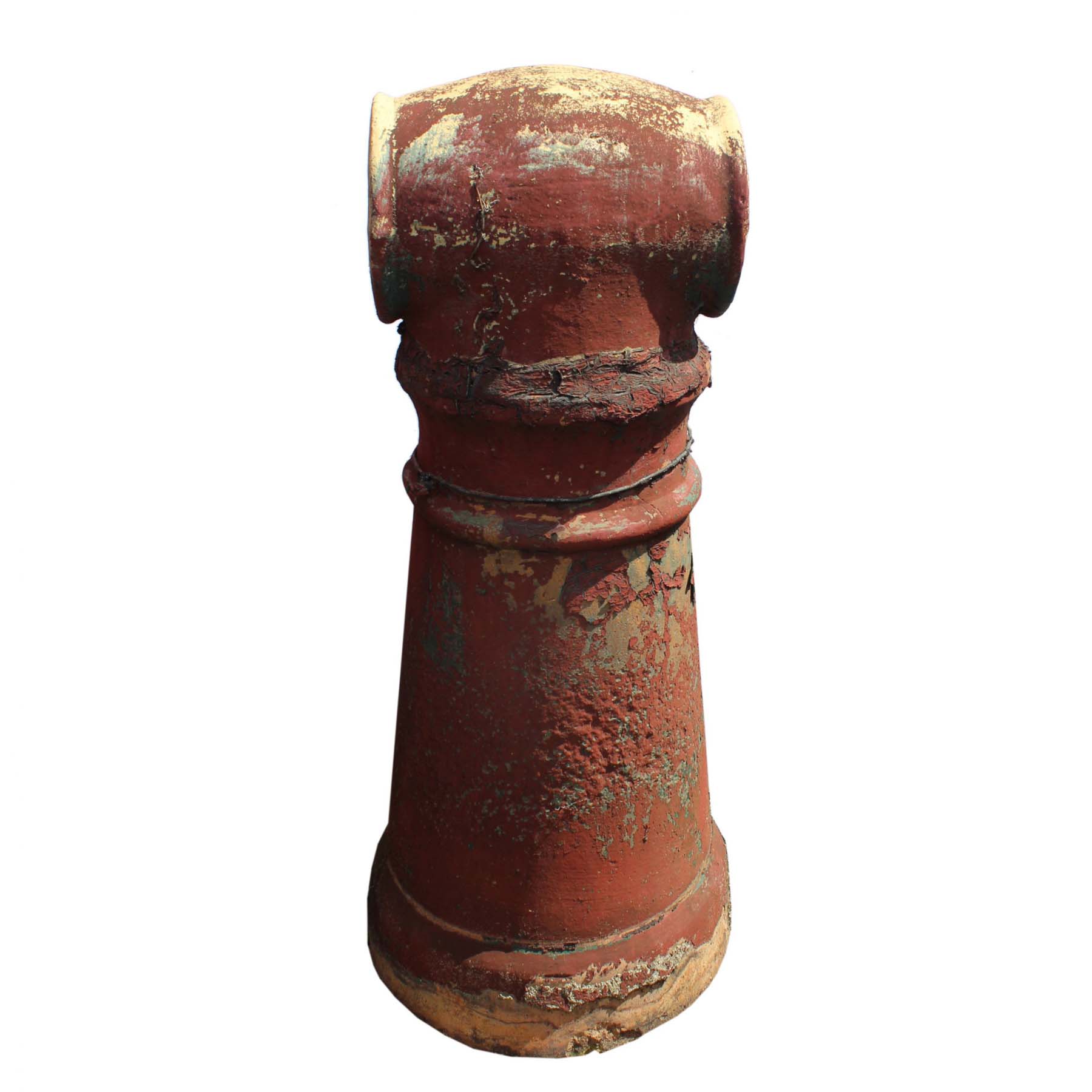 Antique Terra Cotta Chimney Pot, Early 1900's-0