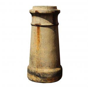 Salvaged Terra Cotta Chimney Pot, c. 1910-0