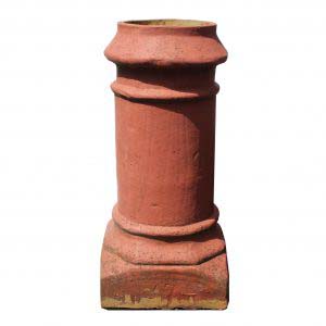 Salvaged Terra Cotta Chimney Pot, Early 1900’s-0