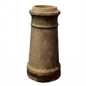 Antique Terra Cotta Chimney Pot, Early 1900’s-0