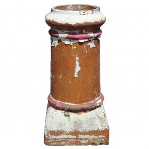 Reclaimed Terra Cotta Chimney Pot -0