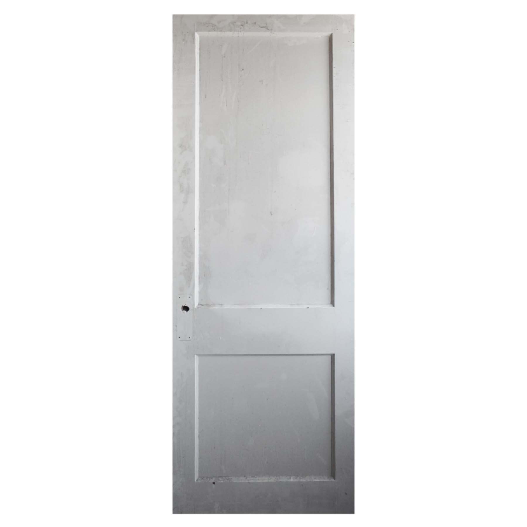 Reclaimed 29” Two-Panel Solid Wood Door-71793
