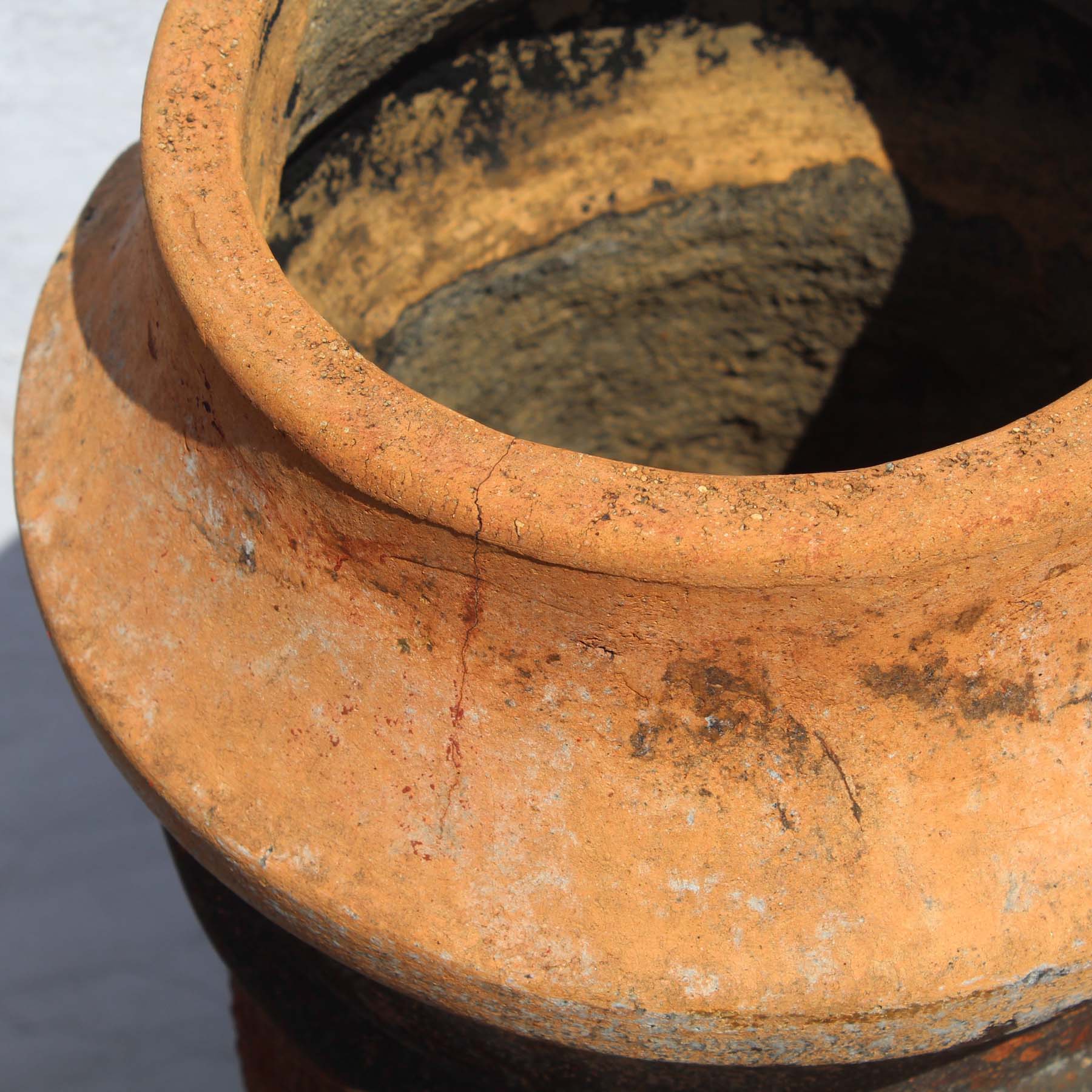 Salvaged Terra Cotta Chimney Pot -71890