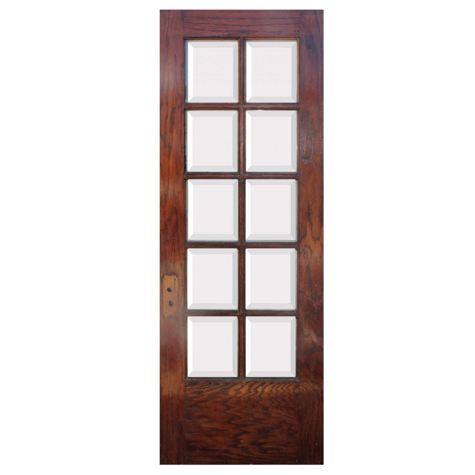 Reclaimed 30" Oak Divided Light Door-71944