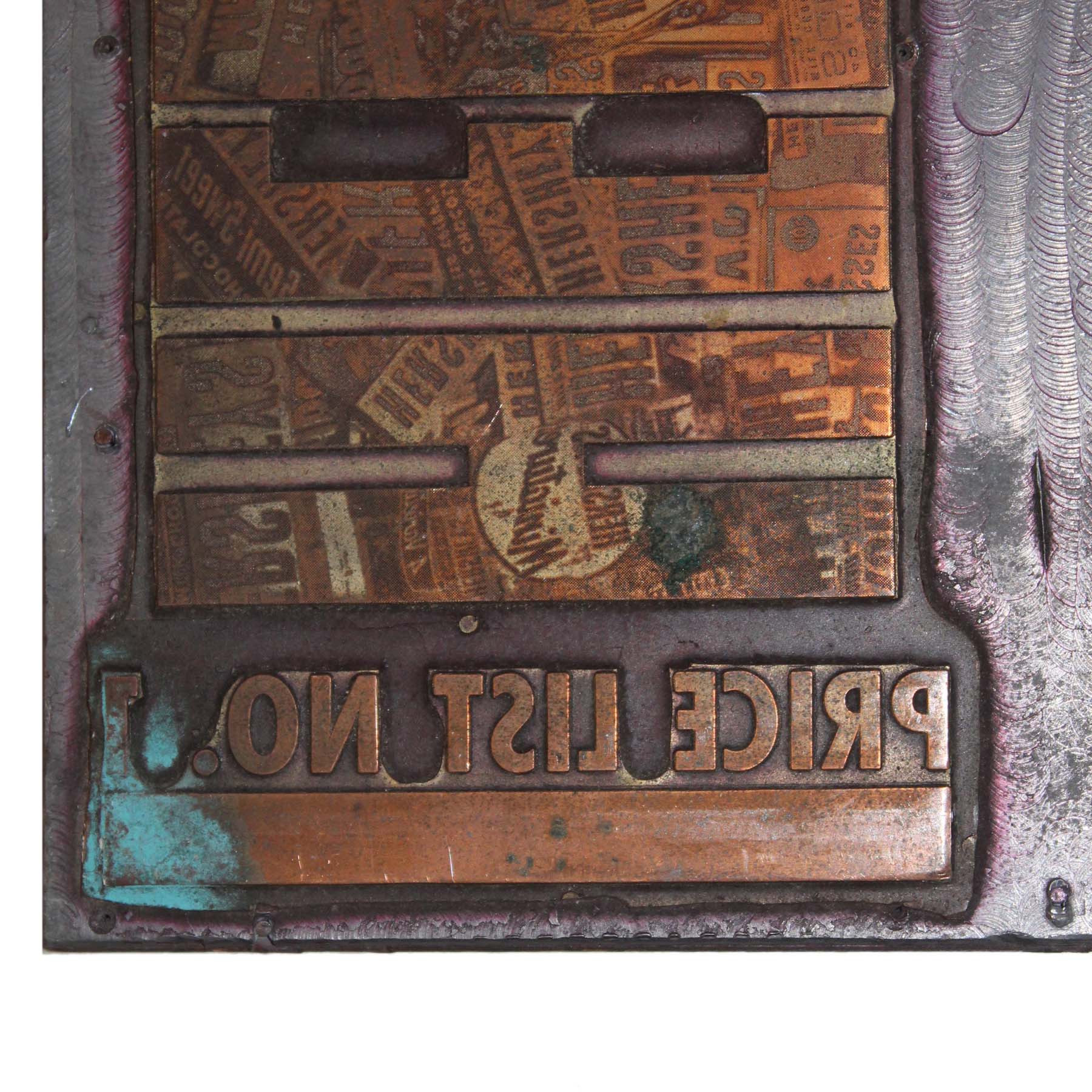Antique Hershey’s Milk Chocolate Wood Label Print Block -72043