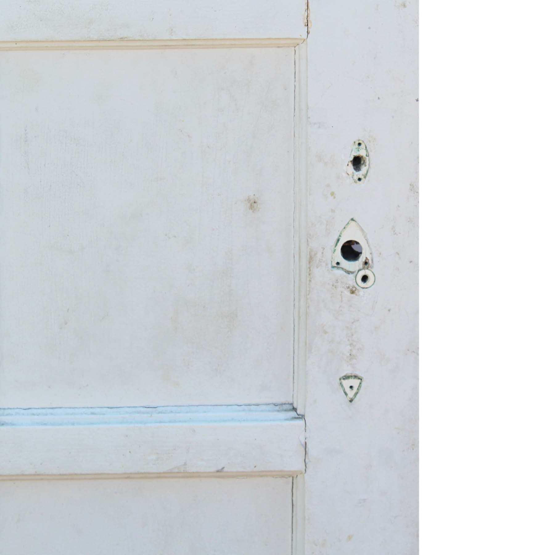 Antique 36” Multi Panel Door with Window-71920