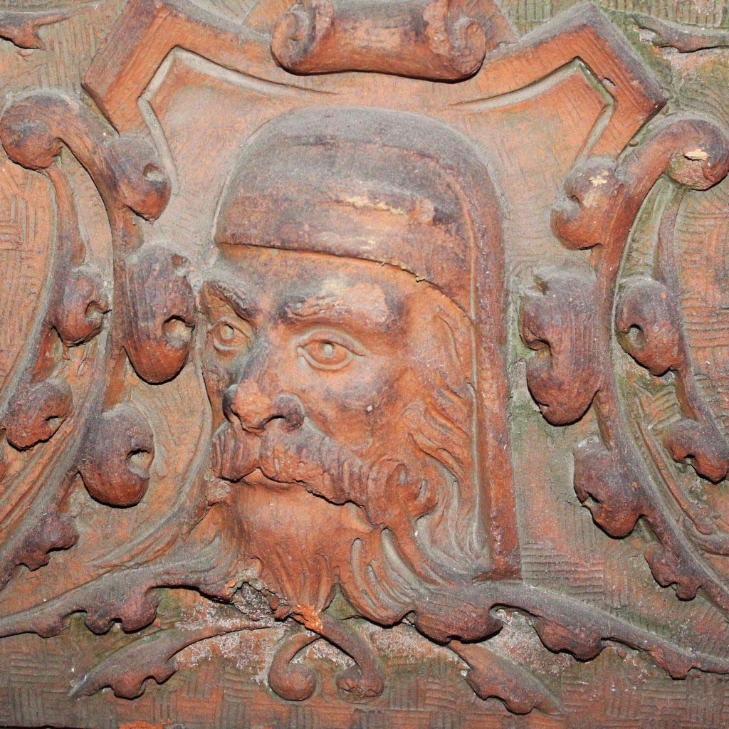 Antique Figural Terra Cotta Decorative Piece, c. 1910-71560 Antique Figural Terra Cotta Decorative Piece, c. 1910-71560