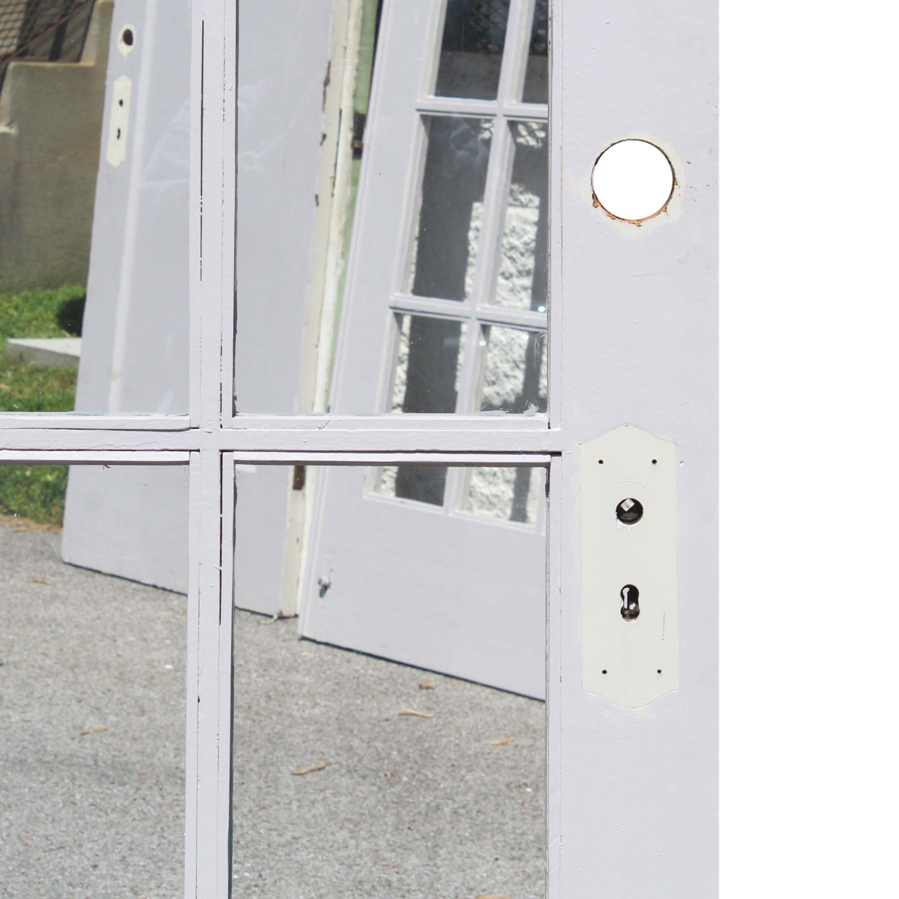 Reclaimed 35" Divided Light Door-71676